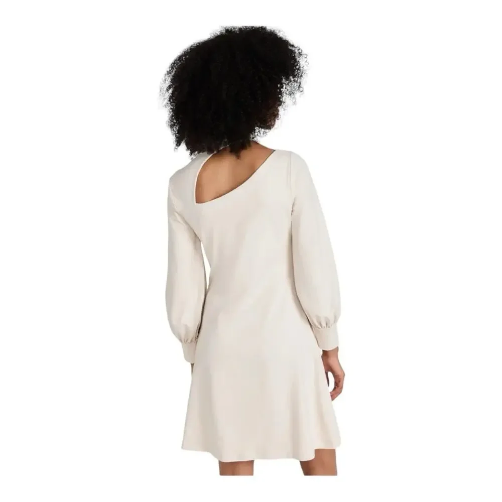Susana Monaco Revolve Mock Neck Cut Out Flare Dress Size Small NWT